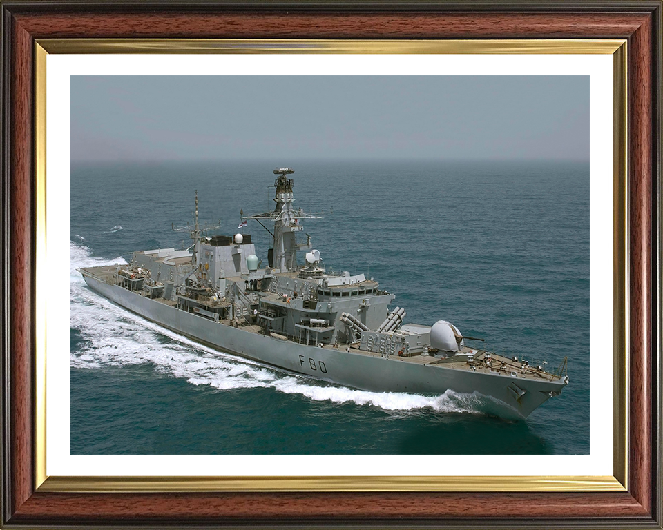 HMS Grafton F80 | Photo Print | Framed Print | Poster | Type 23 | Frigate | Royal Navy - Hampshire Prints