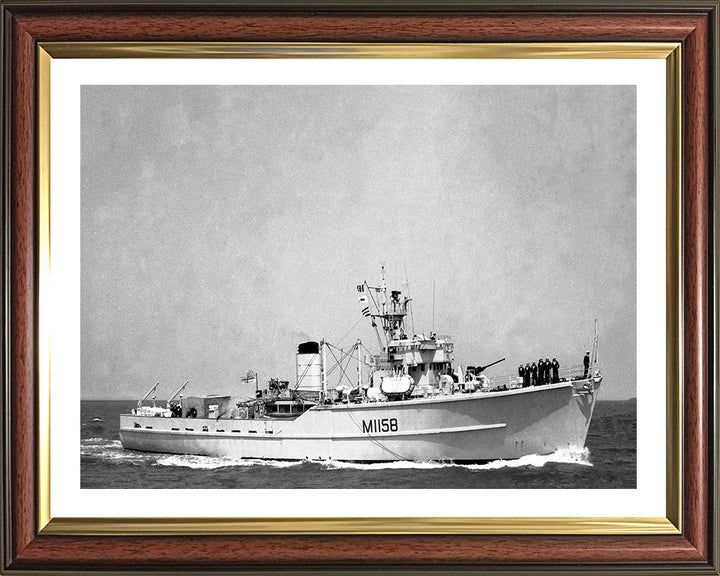 HMS Laleston M1158 Royal Navy Ton Class Minesweeper Photo Print or Framed Print - Hampshire Prints