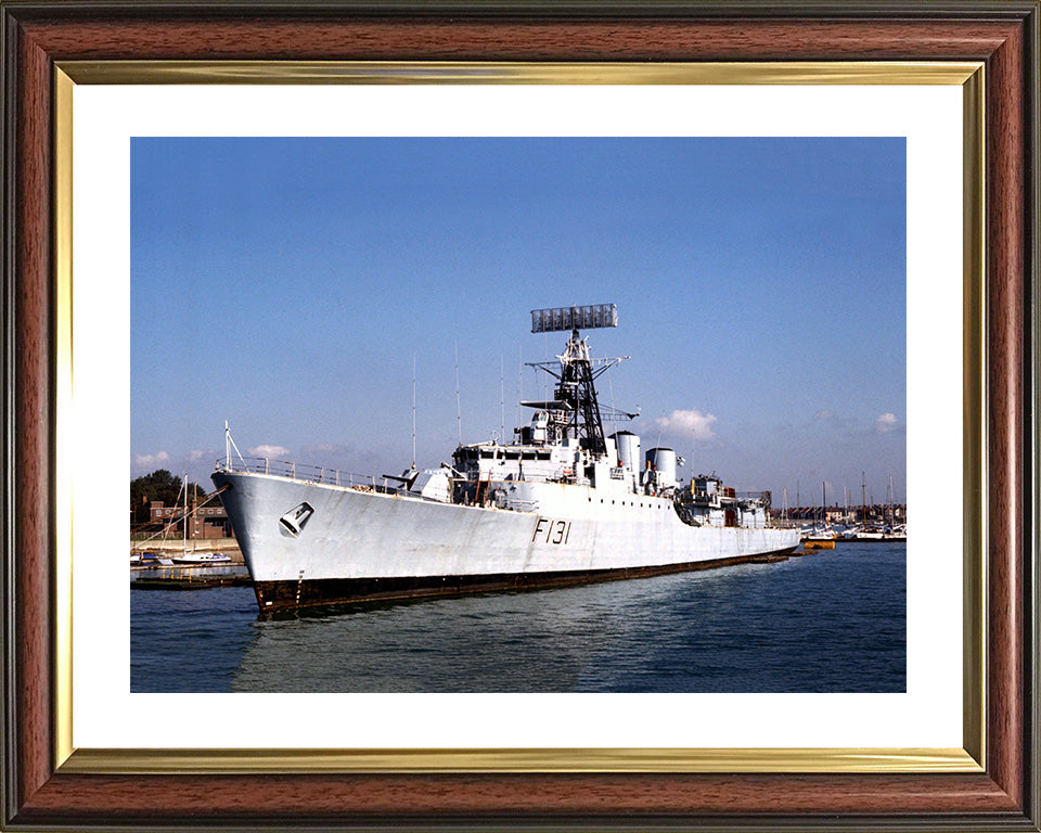 HMS Nubian F131 Royal Navy Tribal class frigate Photo Print or Framed Photo Print - Hampshire Prints