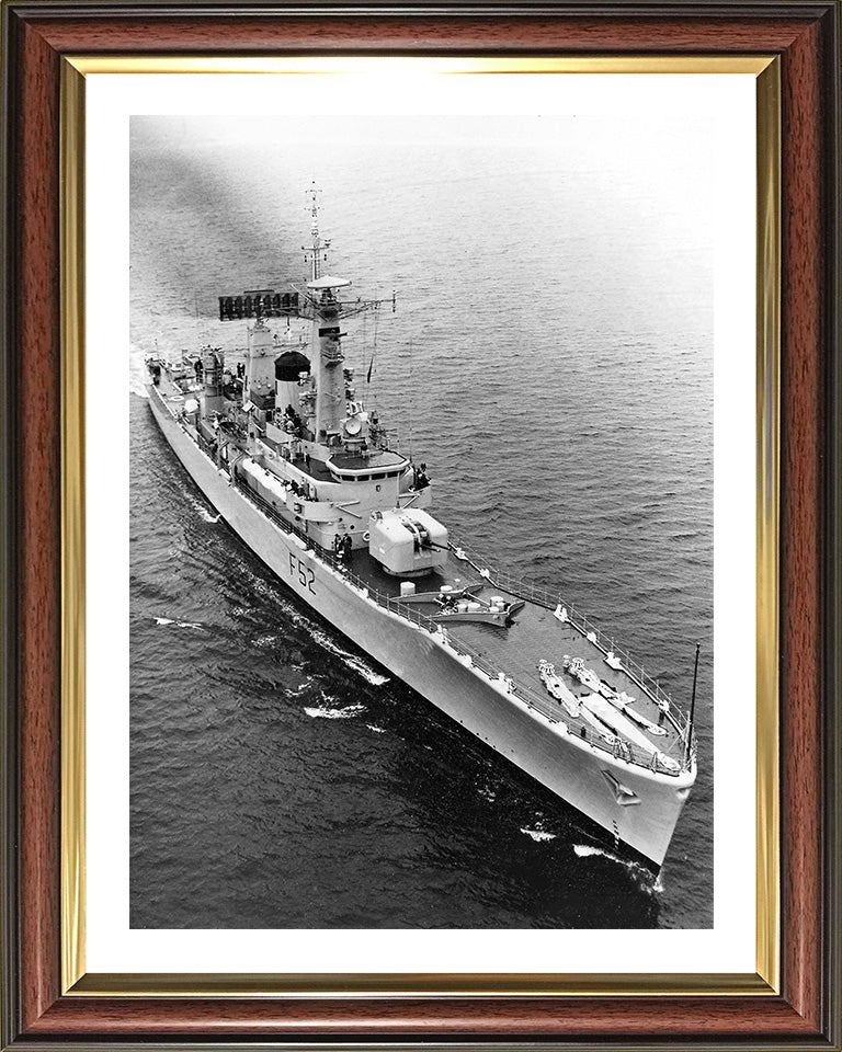 HMS Juno F52 Royal Navy Leander class frigate Photo Print or Framed Print - Hampshire Prints