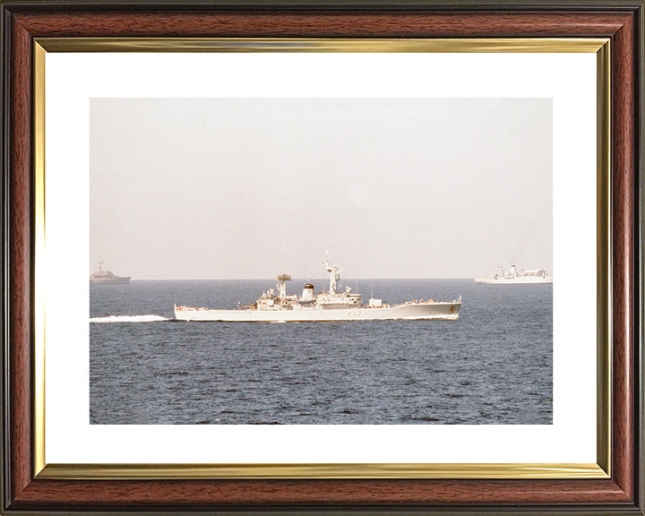 HMS Andromeda F57 Royal Navy Leander class frigate Photo Print or Framed Print - Hampshire Prints