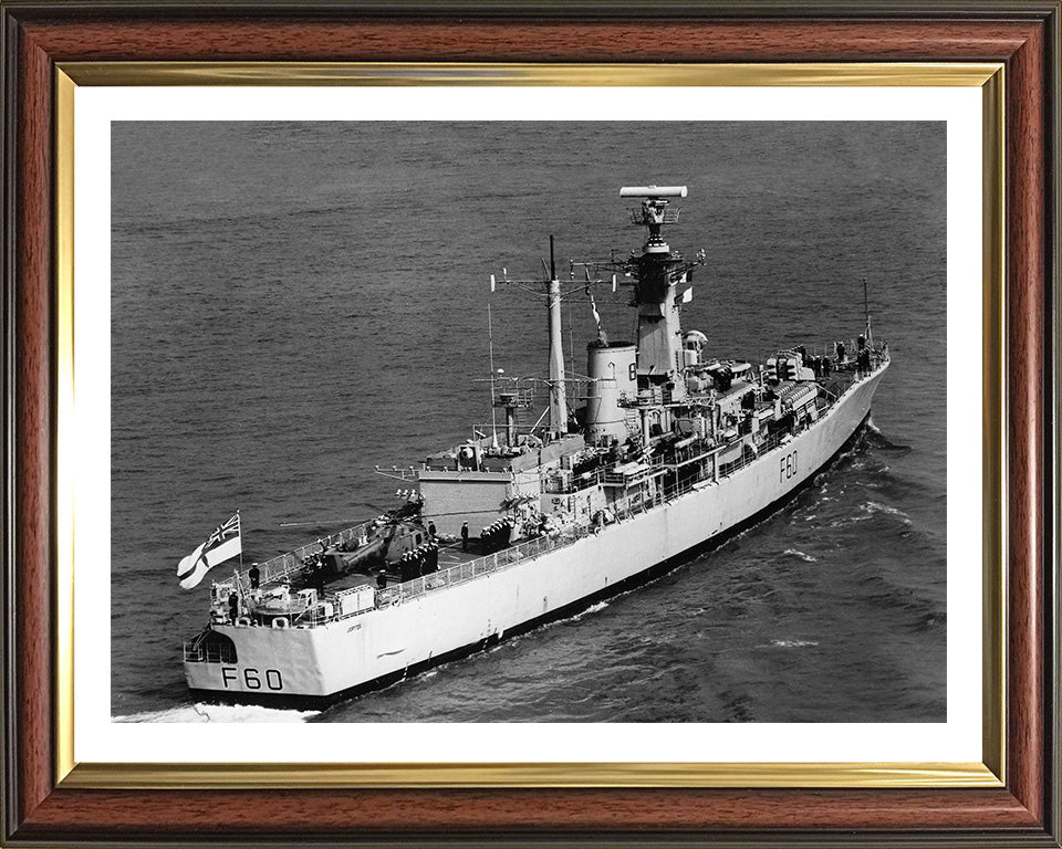 HMS Jupiter F60 Royal Navy Leander class frigate Photo Print or Framed Print - Hampshire Prints