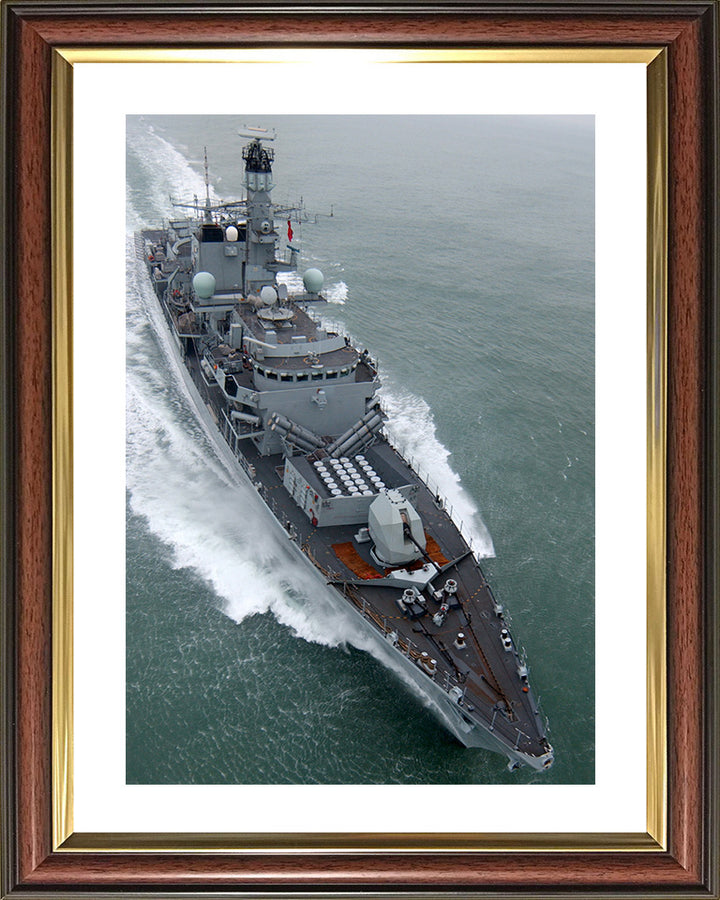 HMS Lancaster F229 Royal Navy Type 23 frigate Photo Print or Framed Print - Hampshire Prints