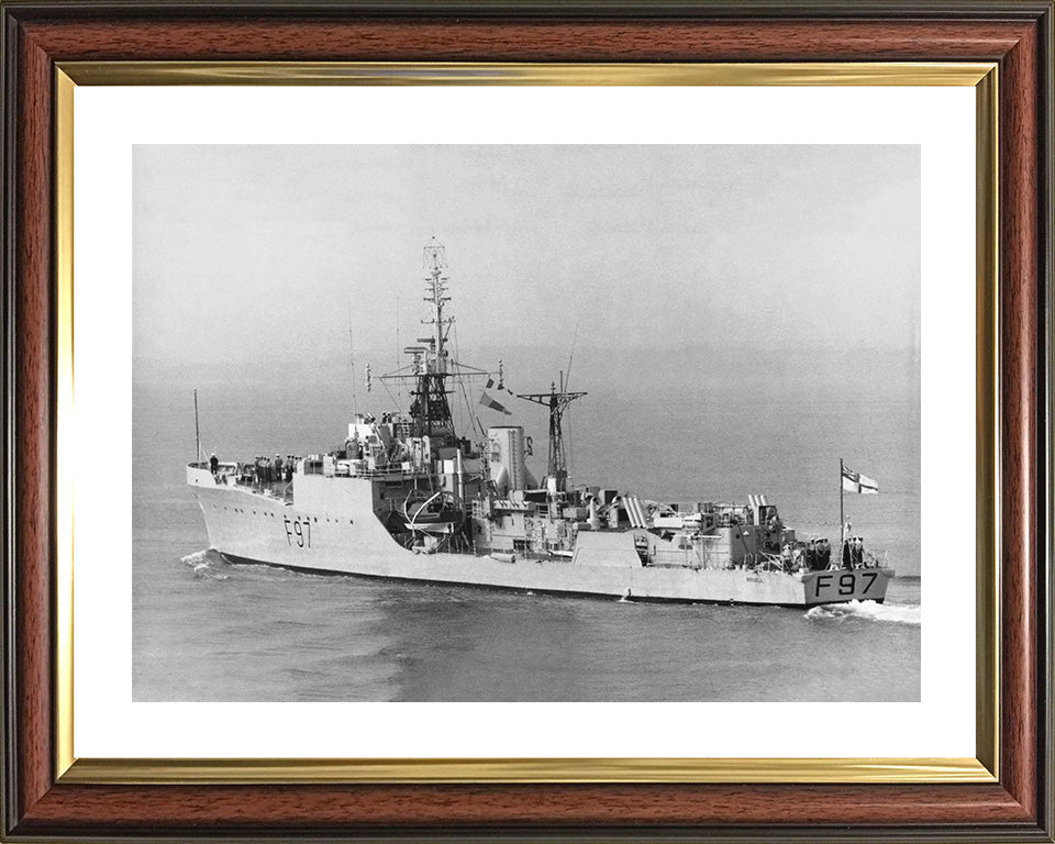 HMS Russell F97 Royal Navy Blackwood class frigate Photo Print or Framed Print - Hampshire Prints