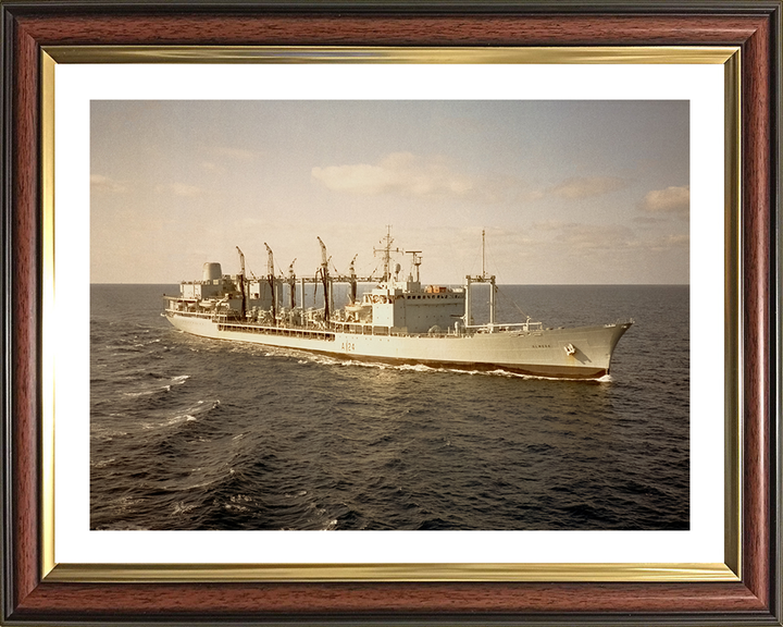 RFA Olmeda A124 Royal Fleet Auxiliary Ol class tanker Photo Print or Framed Print - Hampshire Prints