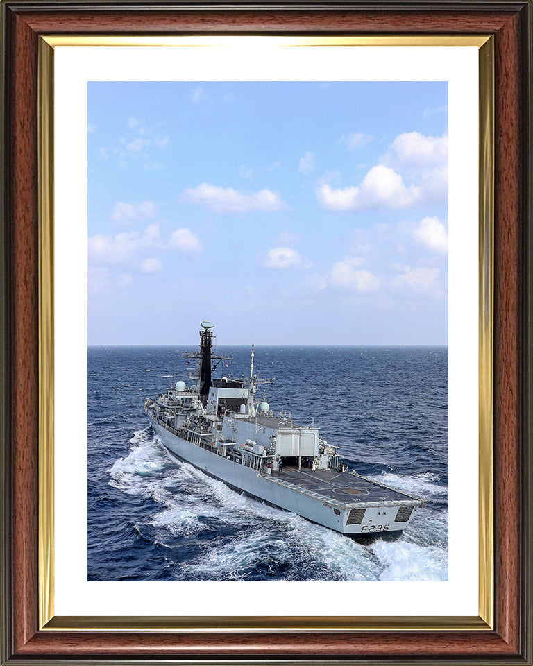 HMS Montrose F236 Royal Navy type 23 Frigate Photo Print or Framed Print - Hampshire Prints