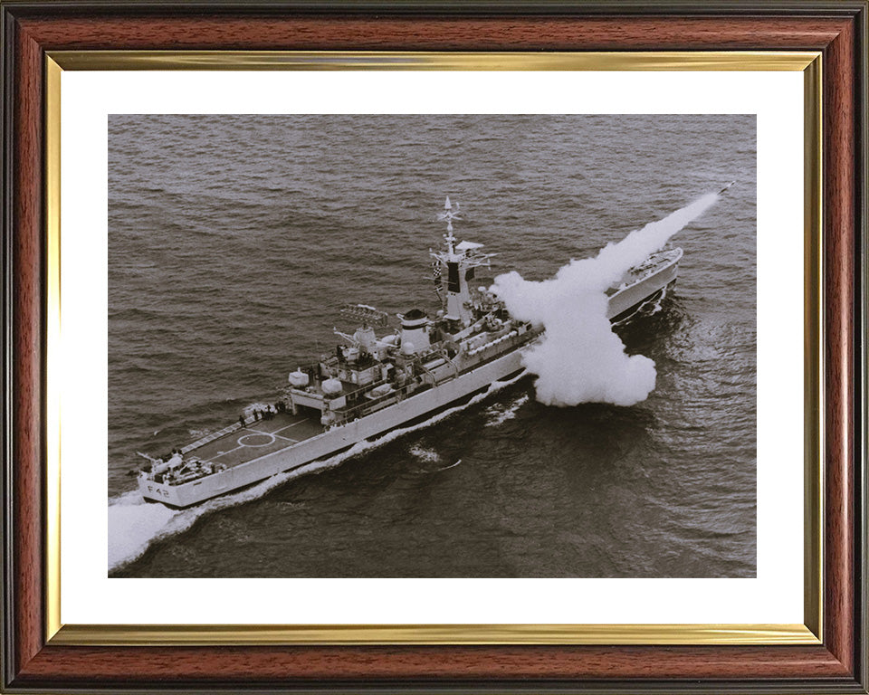 HMS Phoebe F42 Royal Navy Leander Class Frigate Photo Print or Framed Print - Hampshire Prints