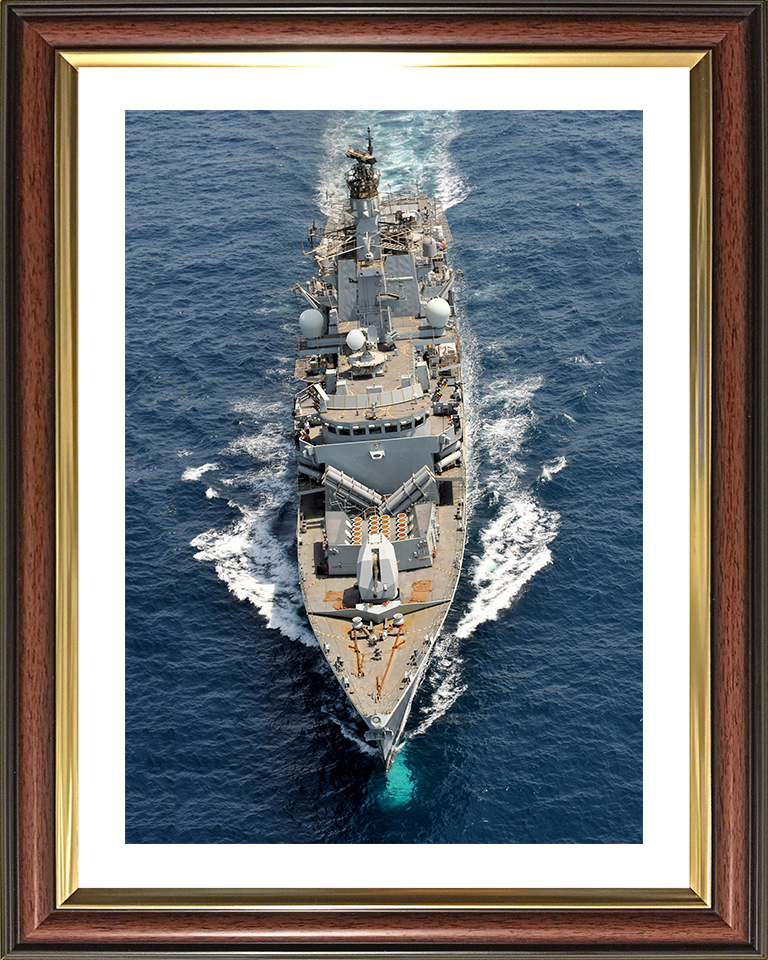 HMS Northumberland F238 Royal Navy type 23 Frigate Photo Print or Framed Print - Hampshire Prints