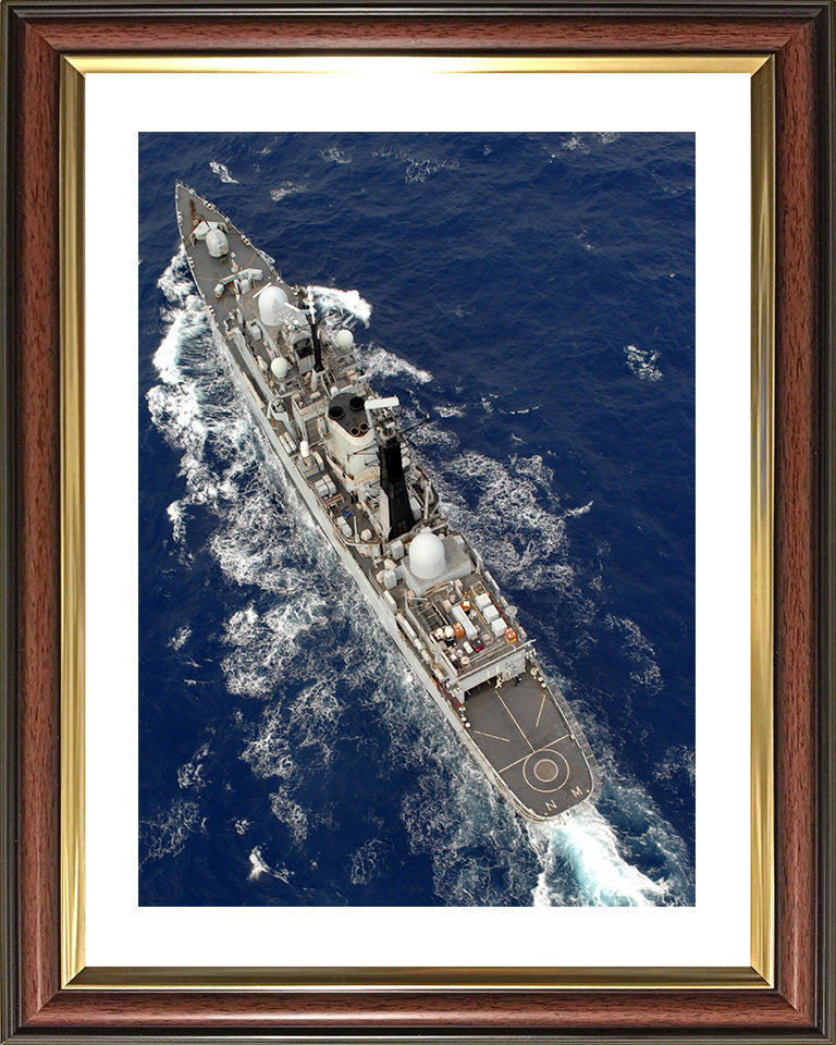 HMS Nottingham D91 Royal Navy Type 42 destroyer Photo Print or Framed Print - Hampshire Prints