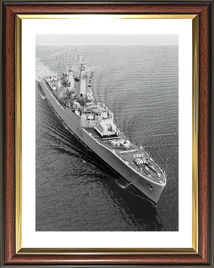 HMS Yarmouth F101 | Photo Print | Framed Print | Rothesay Class | Frigate | Royal Navy - Hampshire Prints