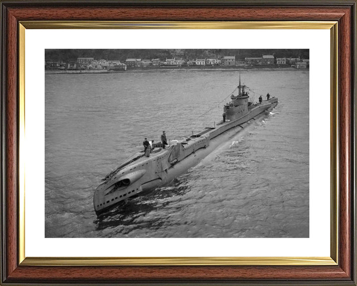 HMS Tudor P326 Royal Navy T class Submarine Photo Print or Framed Print - Hampshire Prints