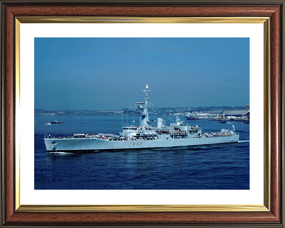 HMS Phoebe F42 Royal Navy Leander Class Frigate Photo Print or Framed Print - Hampshire Prints