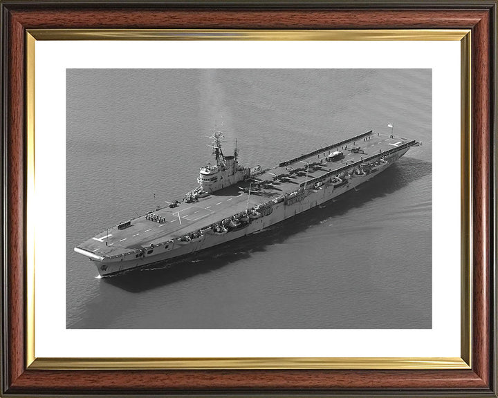 HMS Theseus R64 Royal Navy Colossus class light fleet aircraft carrier Photo Print or Framed Print - Hampshire Prints