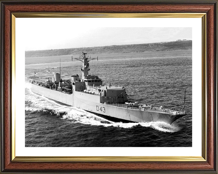 HMS Matapan D43 Royal Navy Battle class destroyer Photo Print or Framed Print - Hampshire Prints