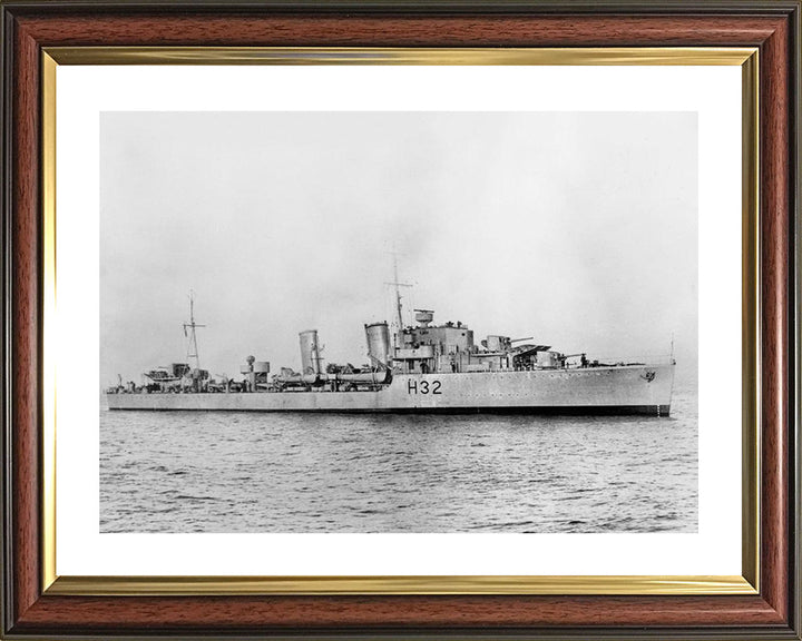 HMS Havant H32 Royal Navy H class Destroyer Photo Print or Framed Print - Hampshire Prints