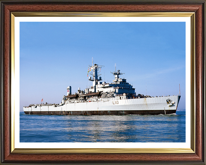 HMS Fearless L10 Royal Navy Fearless class amphibious ship Photo Print or Framed Print - Hampshire Prints