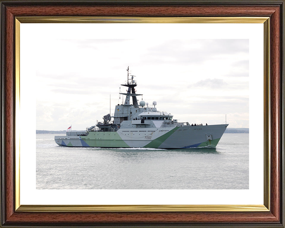 HMS Severn P282 Royal Navy River class patrol vessel Photo Print or Framed Print - Hampshire Prints