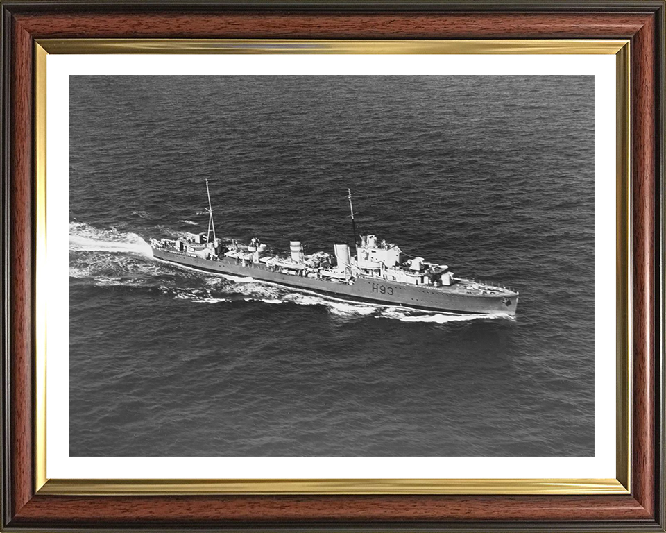 HMS Hereward H93 Royal Navy H class Destroyer Photo Print or Framed Print - Hampshire Prints