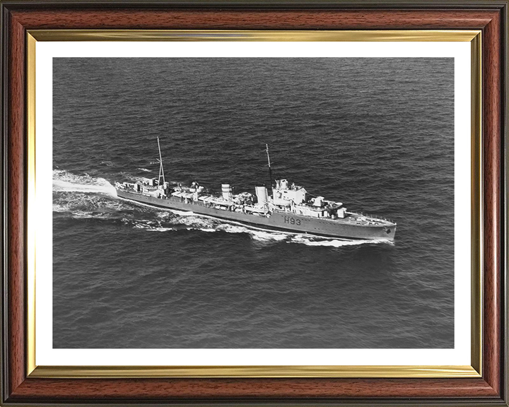 HMS Hereward H93 Royal Navy H class Destroyer Photo Print or Framed Print - Hampshire Prints