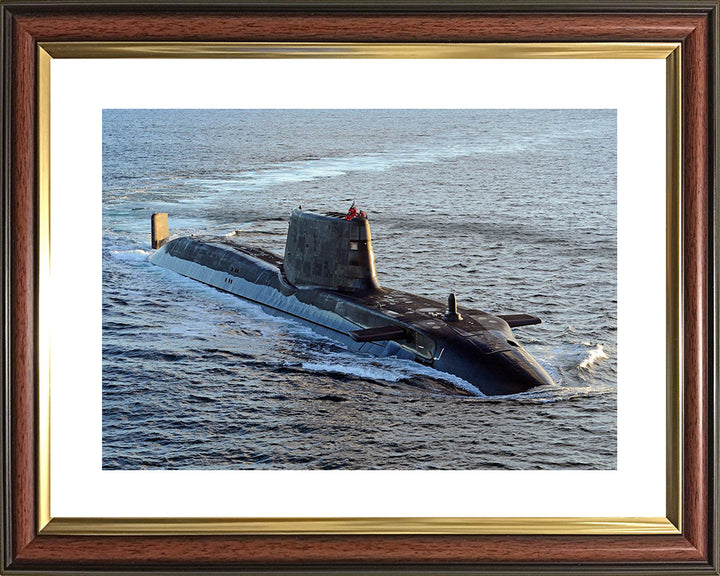 HMS Ambush S120 Royal Navy Astute class Submarine Photo Print or Framed Print - Hampshire Prints