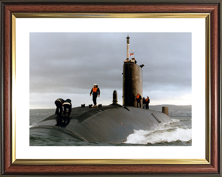 HMS Trafalgar S107 Royal Navy Trafalgar class Submarine Photo Print or Framed Print - Hampshire Prints