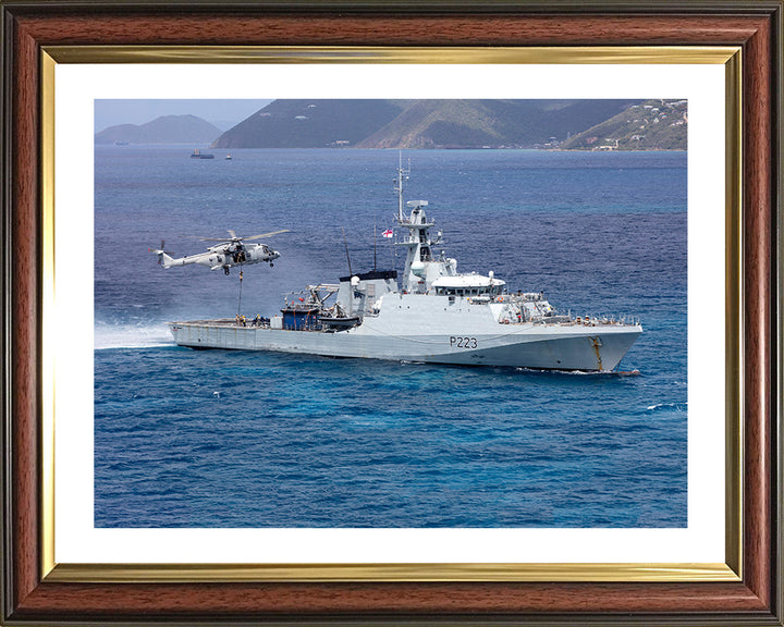 HMS Medway P223 Royal Navy River class patrol vessel Photo Print or Framed Print - Hampshire Prints