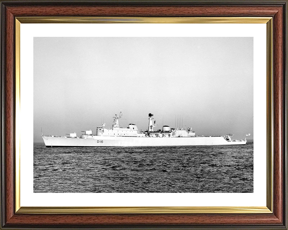 HMS London D16 Royal Navy County class destroyer Photo Print or Framed Print - Hampshire Prints