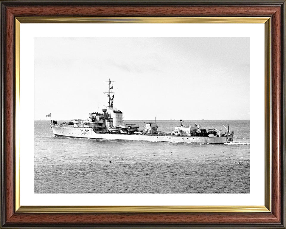 HMS Nepal D125 Royal Navy N class destroyer Photo Print or Framed Print - Hampshire Prints