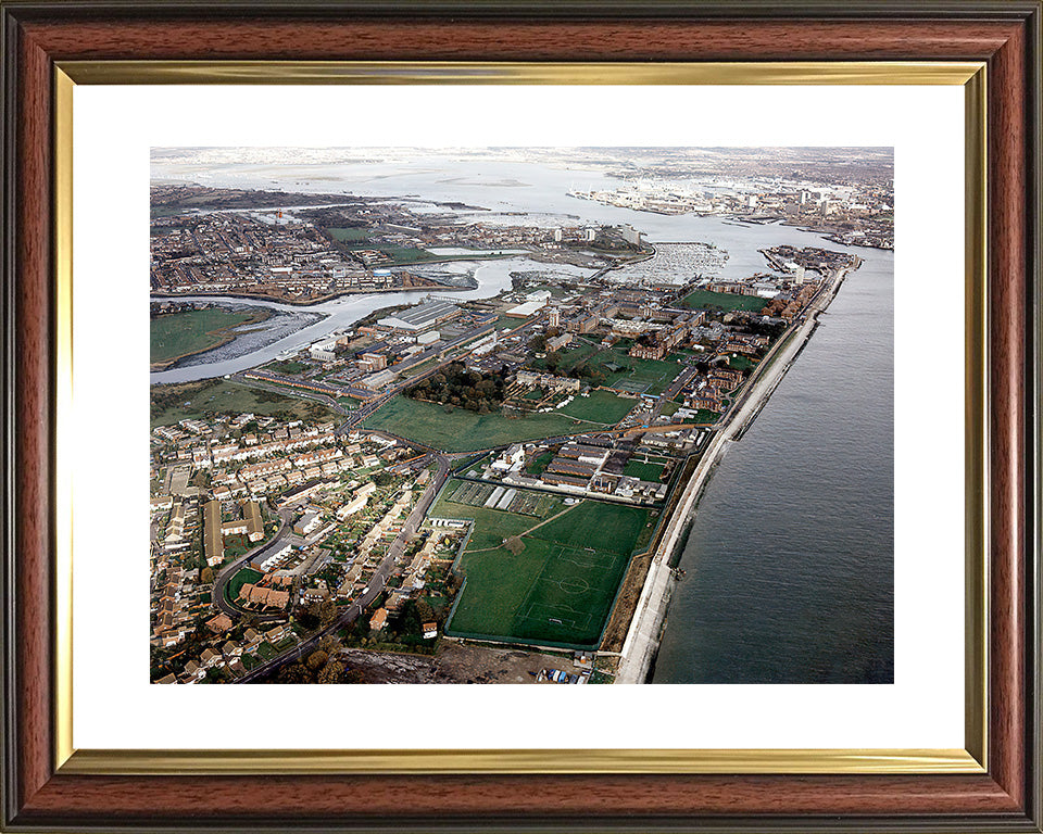 Royal Hospital Haslar Hampshire Aerial Photo Print or Framed Photo Print - Hampshire Prints