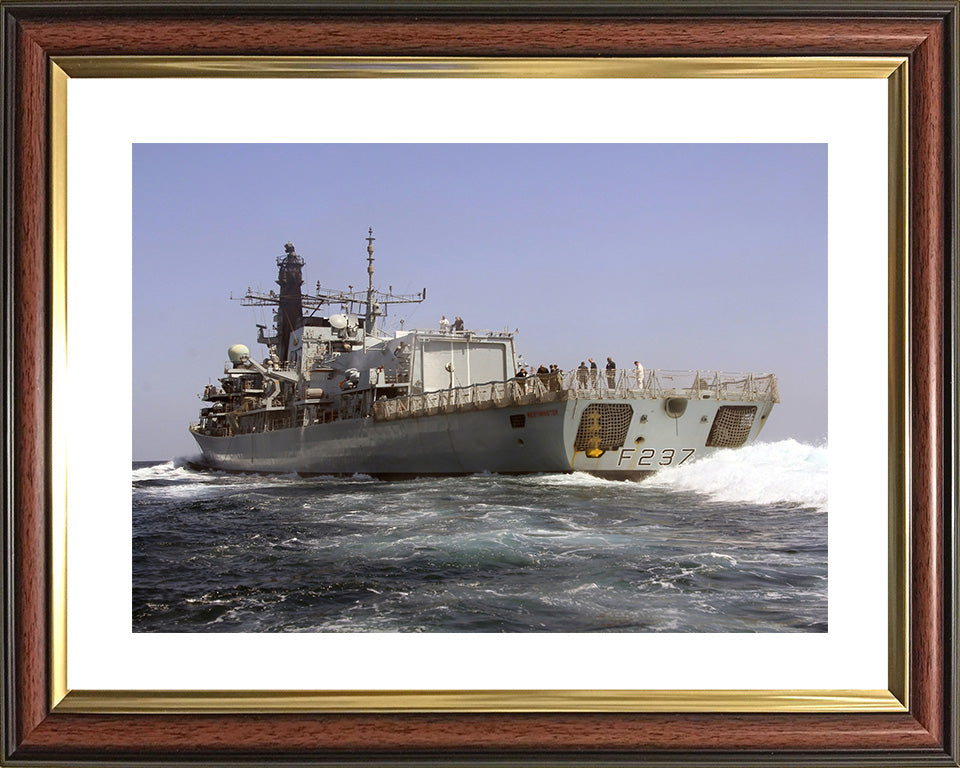 HMS Westminster F237 Royal Navy Type 23 frigate Photo Print or Framed Print - Hampshire Prints