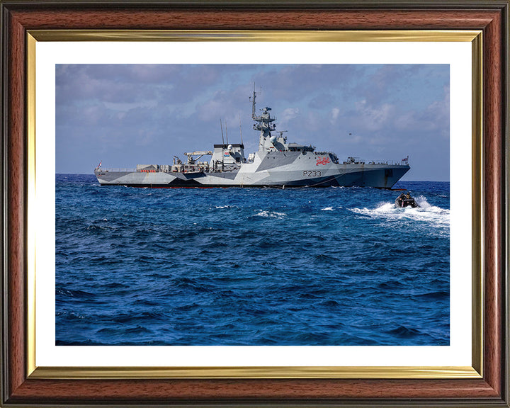 HMS Tamar P233 | Photo Print | Framed Print | River Class | Patrol Vessel | Royal Navy