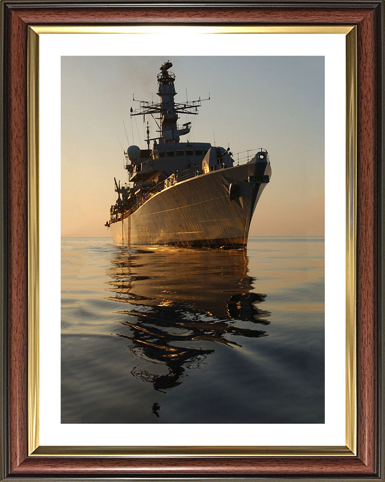 HMS Marlborough F233 Royal Navy type 23 Frigate Photo Print or Framed Print - Hampshire Prints