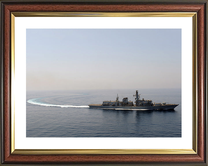 HMS Richmond F239 Royal Navy type 23 Frigate Photo Print or Framed Print - Hampshire Prints