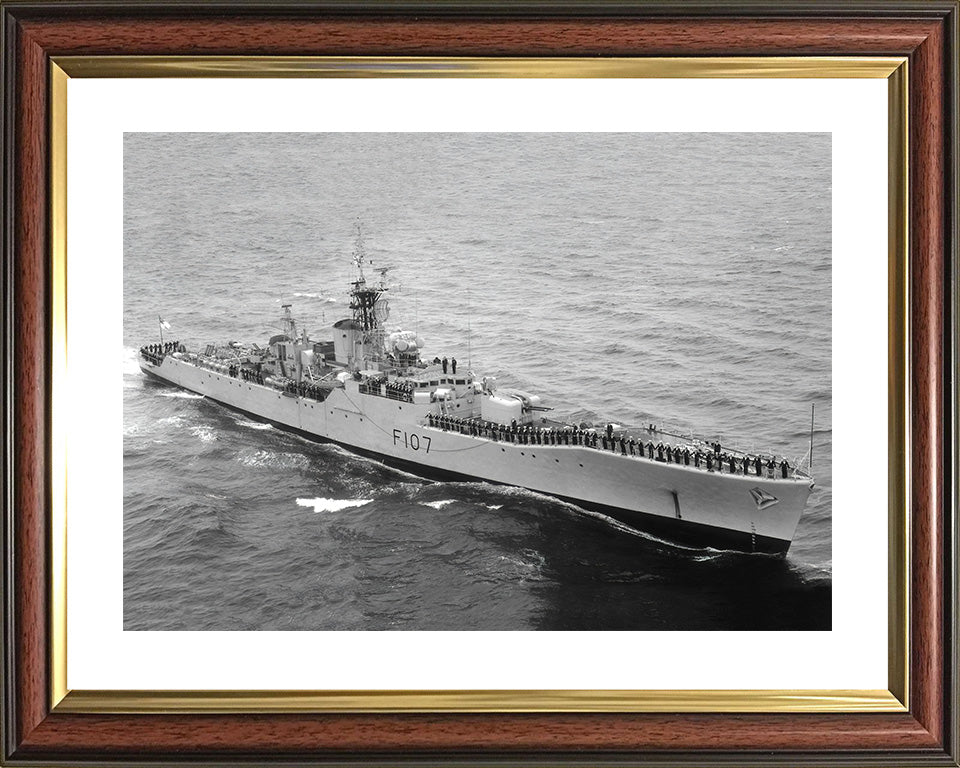 HMS Rothesay F107 | Photo Print | Framed Print | Rothesay Class | Frigate | Royal Navy - Hampshire Prints