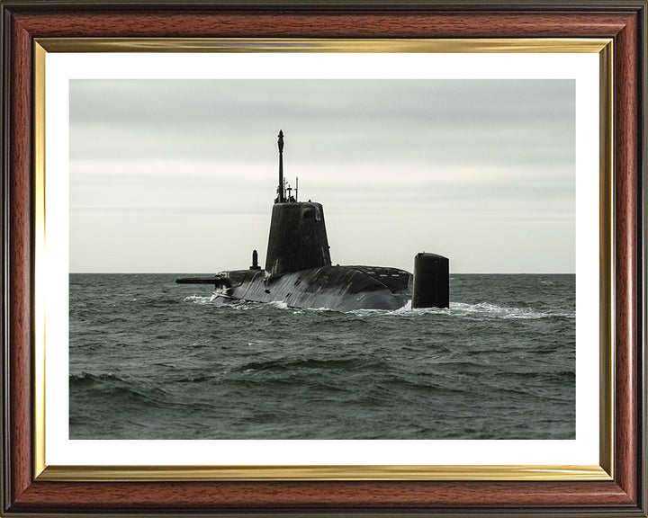 HMS Anson S123 Submarine | Photo Print | Framed Print | Astute Class | Royal Navy