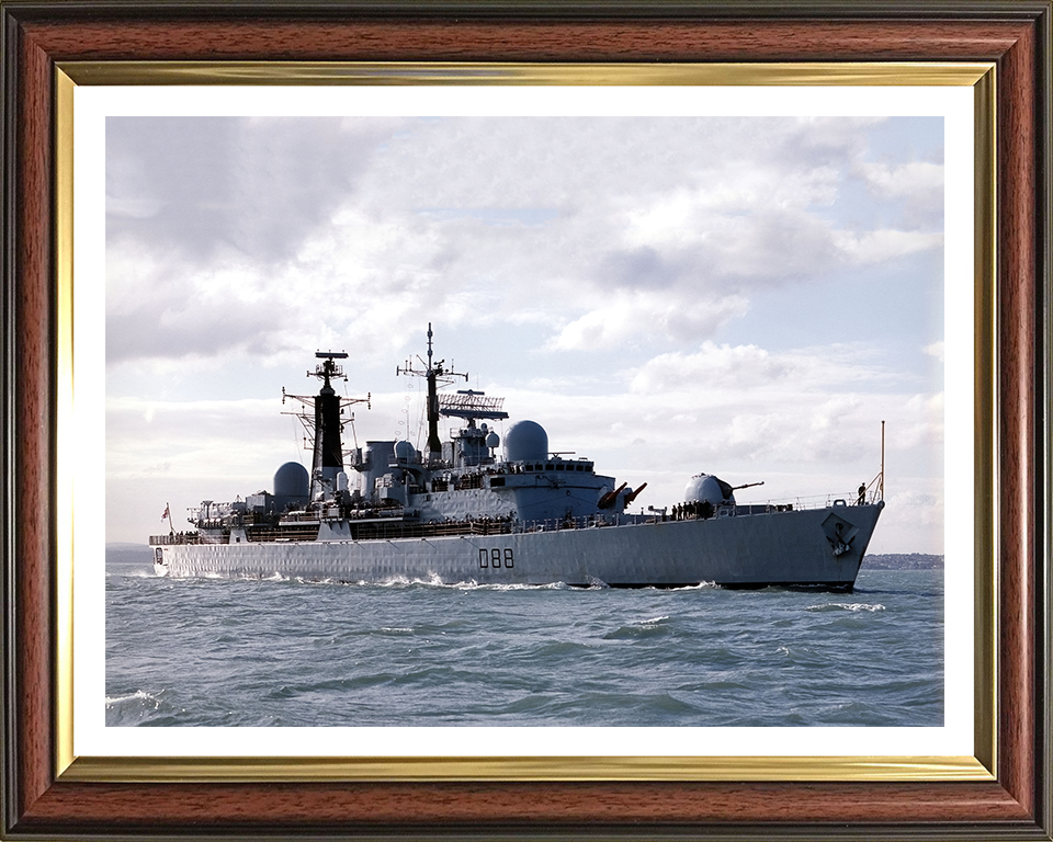 HMS Glasgow D88 | Photo Print | Framed Print | Type 42 | Destroyer | Royal Navy - Hampshire Prints