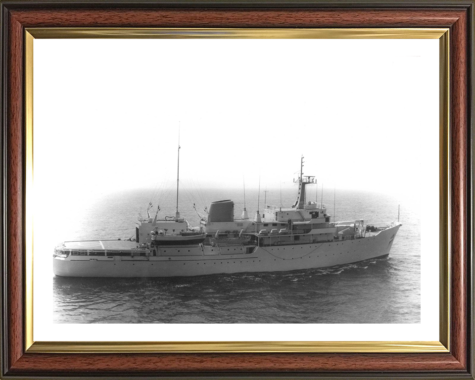 HMS Hydra A144 Royal Navy Hecla Class ocean survey vessel Photo Print or Framed Print - Hampshire Prints