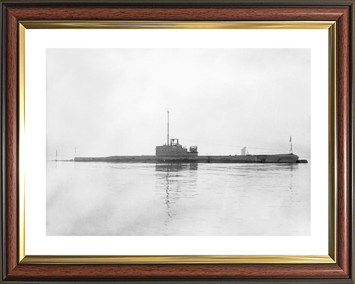 HMS Parthian N75 Royal Navy Parthian class submarine Photo Print or Framed Print - Hampshire Prints