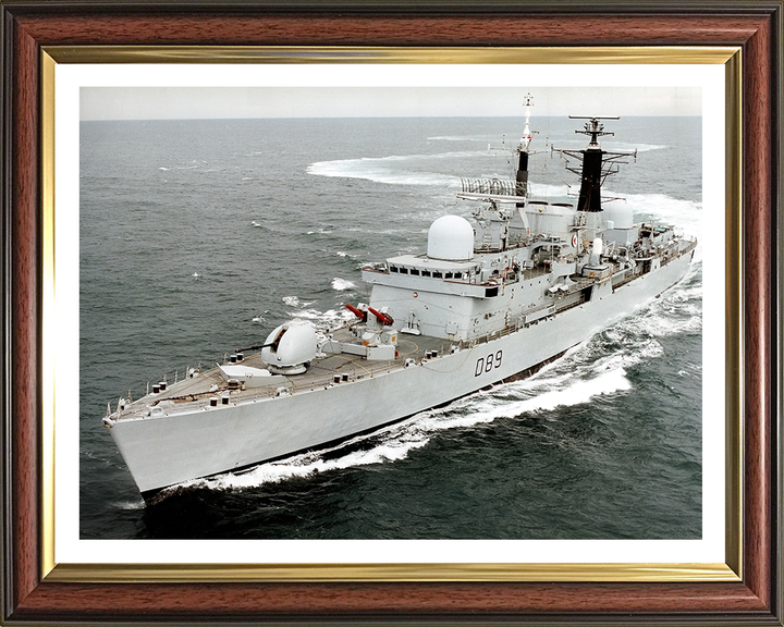 HMS Exeter D89 Royal Navy Type 42 destroyer Photo Print or Framed Print - Hampshire Prints