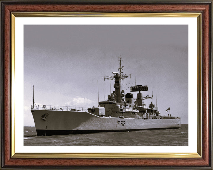 HMS Juno F52 Royal Navy Leander class frigate Photo Print or Framed Print - Hampshire Prints