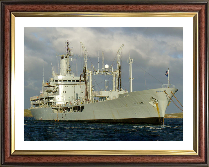 RFA Gold Rover A271 Royal Fleet Auxiliary Rover class small fleet tanker Photo Print or Framed Print - Hampshire Prints