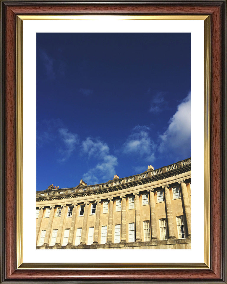 The Royal Crescent Bath Somerset Photo Print - Canvas - Framed Photo Print - Hampshire Prints