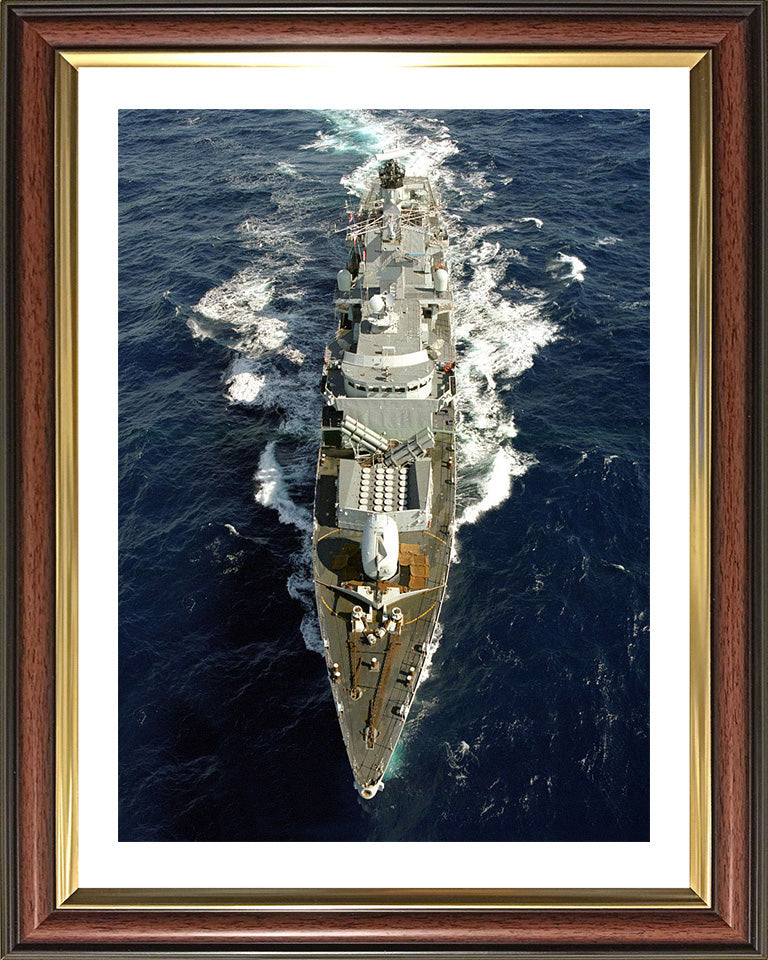 HMS Marlborough F233 Royal Navy type 23 Frigate Photo Print or Framed Print - Hampshire Prints