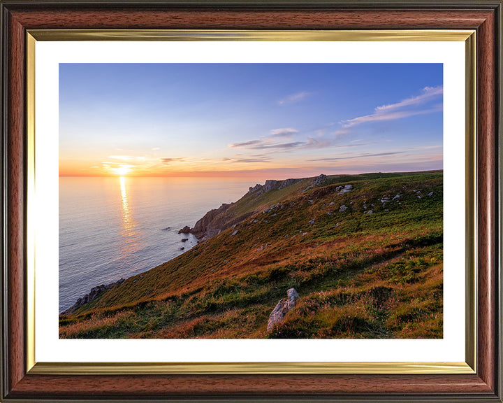 Lundy Island Devon at sunset Photo Print - Canvas - Framed Photo Print - Hampshire Prints