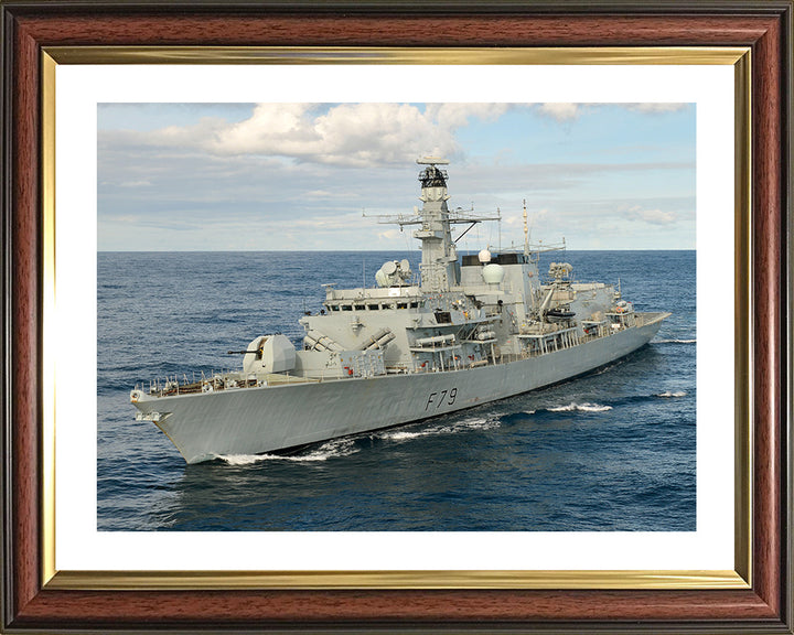 HMS Portland F79 Royal Navy Type 23 frigate Photo Print or Framed Print - Hampshire Prints