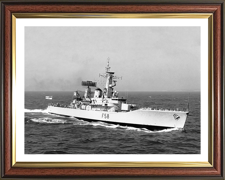 HMS Hermione F58 Royal Navy Leander class frigate Photo Print or Framed Print - Hampshire Prints