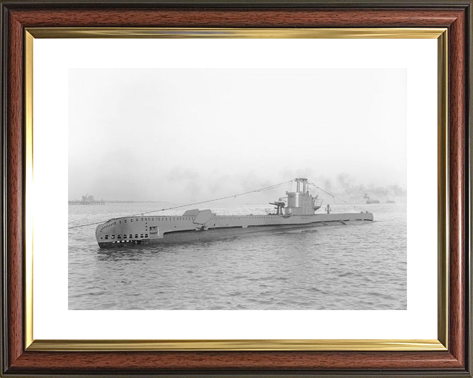 HMS Sportsman Royal Navy S class submarine Photo Print or Framed Print - Hampshire Prints