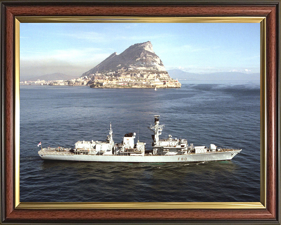 HMS Grafton F80 Royal Navy Type 23 Frigate Photo Print or Framed Print - Hampshire Prints