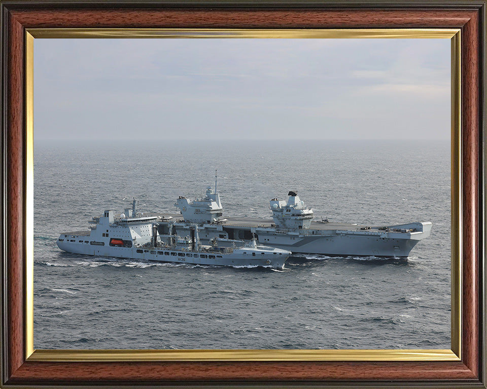 RFA Tidespring A136 Royal Fleet Auxiliary Tide class replenishment tanker Photo Print or Framed Print - Hampshire Prints