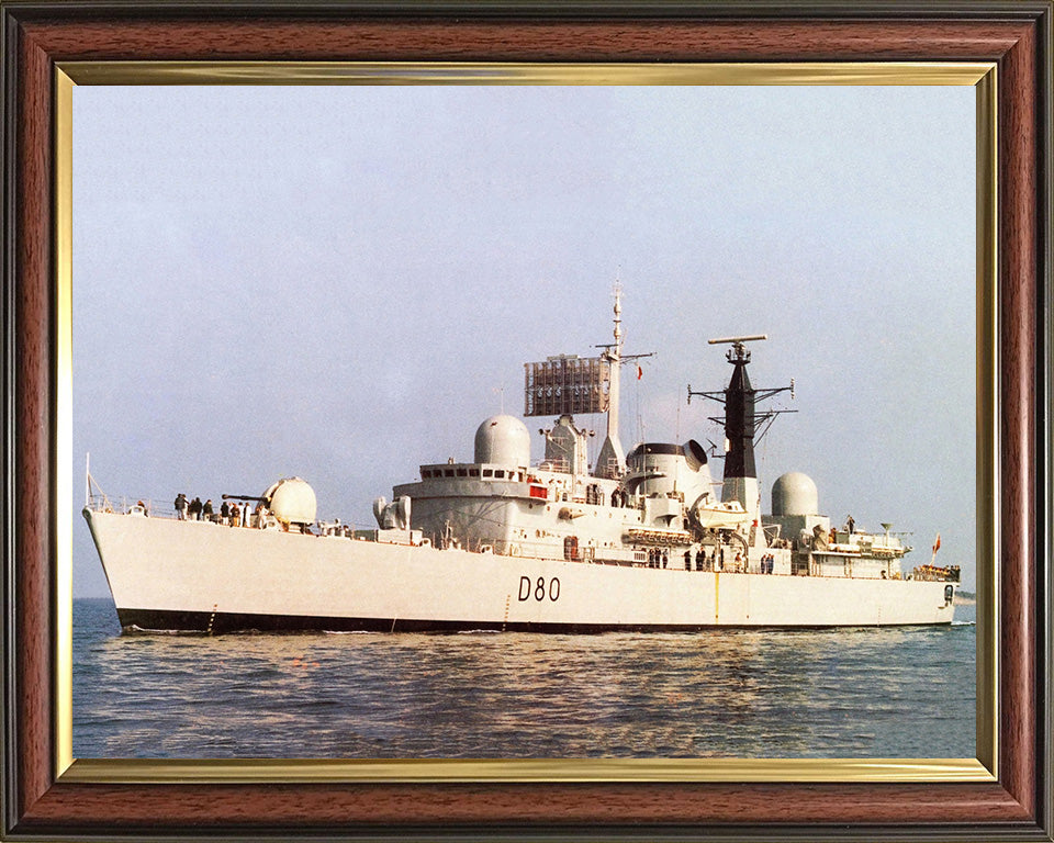 HMS Sheffield D80 | Photo Print | Framed Print | Poster | Type 42 | Destroyer | Royal Navy - Hampshire Prints